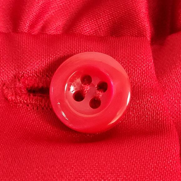 Park Bench Kids White, Black Rose & Red Dress 24 Months - Picture 4 of 8